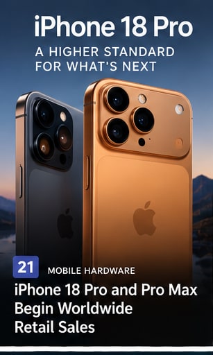 iPhone 18 Pro and Pro Max Begin Worldwide Retail Sales