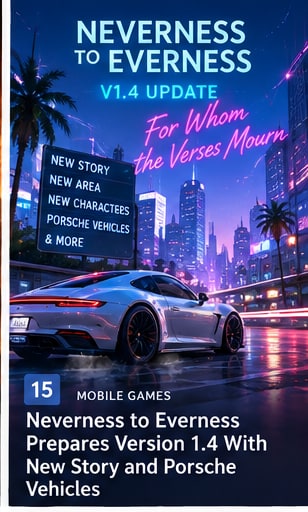 Neverness to Everness Prepares Version 1.4 With New Story and Porsche Vehicles