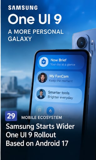 Samsung Starts Wider One UI 9 Rollout Based on Android 17