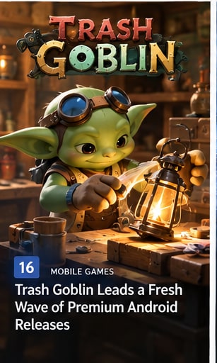Trash Goblin Leads a Fresh Wave of Premium Android Releases