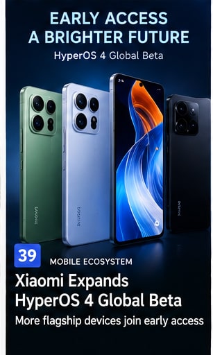 Xiaomi Expands HyperOS 4 Global Beta to More Flagship Phones