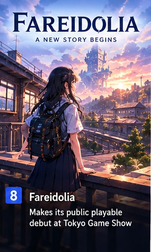 Fareidolia Makes Its Public Playable Debut at Tokyo Game Show