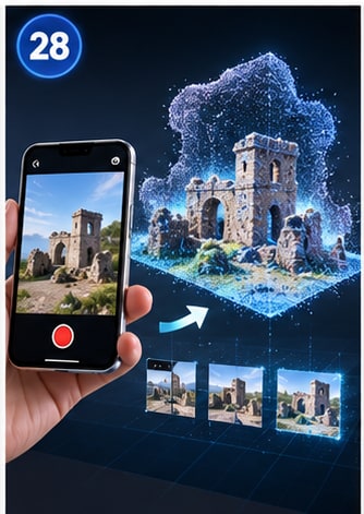 Insta360 Spatial Capture Will Turn Phone-App Videos Into Explorable 3D Scenes