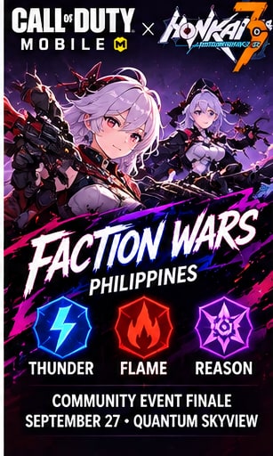 Call of Duty: Mobile Garena Turns Its Honkai Impact 3 Crossover Into a Philippine Faction War