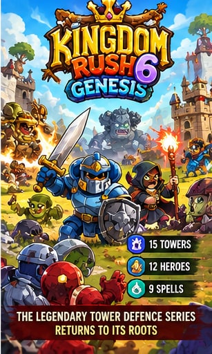 Kingdom Rush 6: Genesis Goes Back to the Beginning Without Forgetting How to Build a Tower