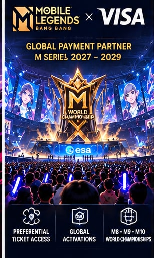 Visa Signs a Three-Year Deal With Mobile Legends' M Series World Championships
