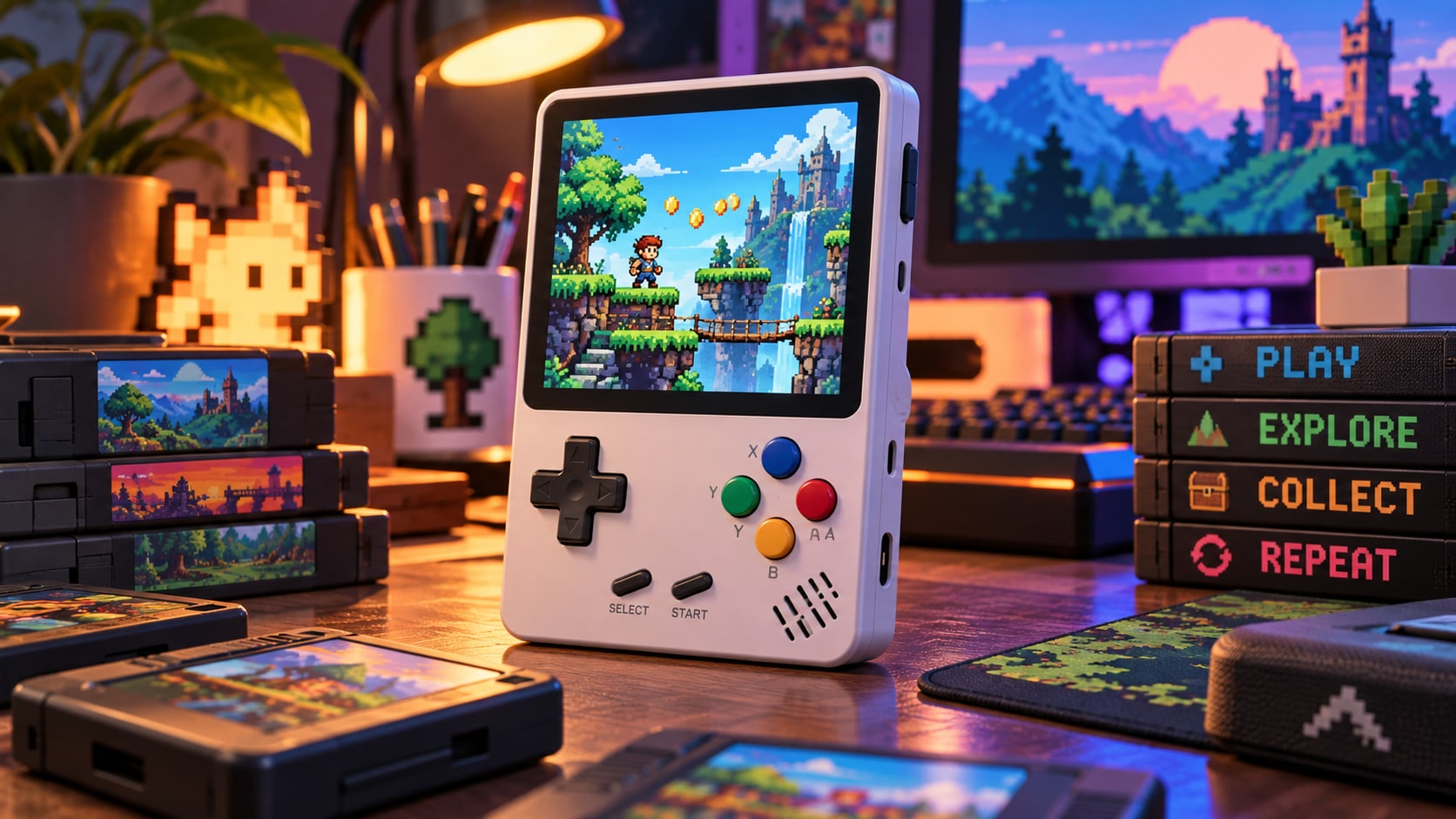 AYANEO's KONKR Pocket Block Brings the Game Boy Shape Back to Android