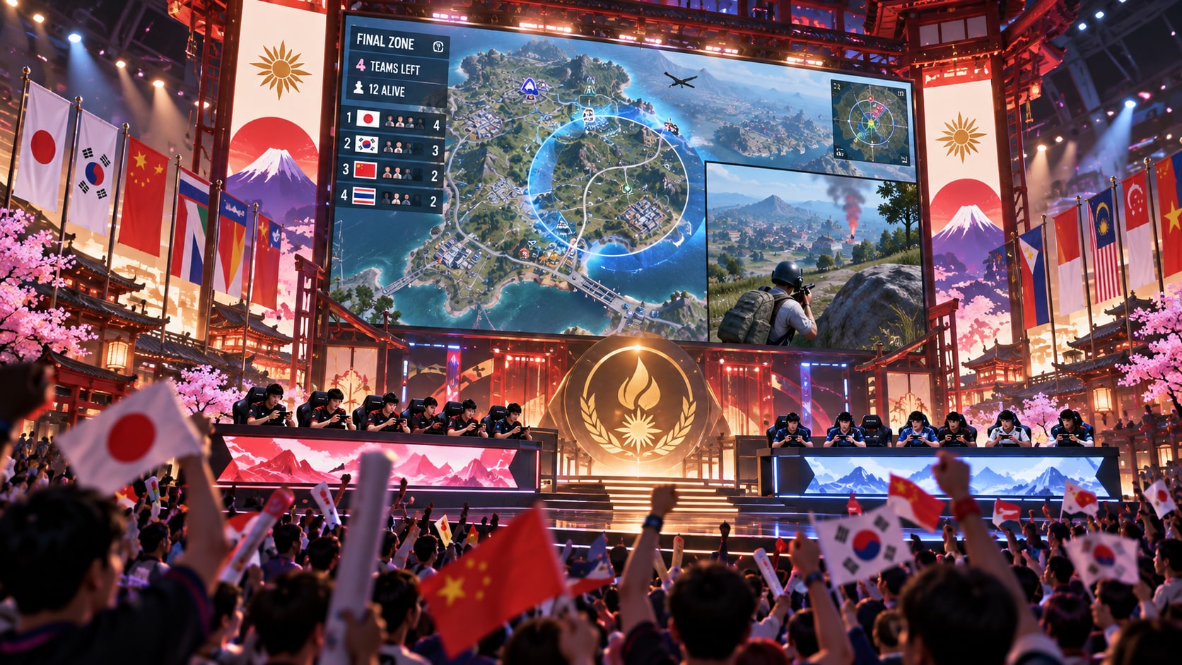 PUBG Mobile Takes Centre Stage in an Asian Games Medal Final