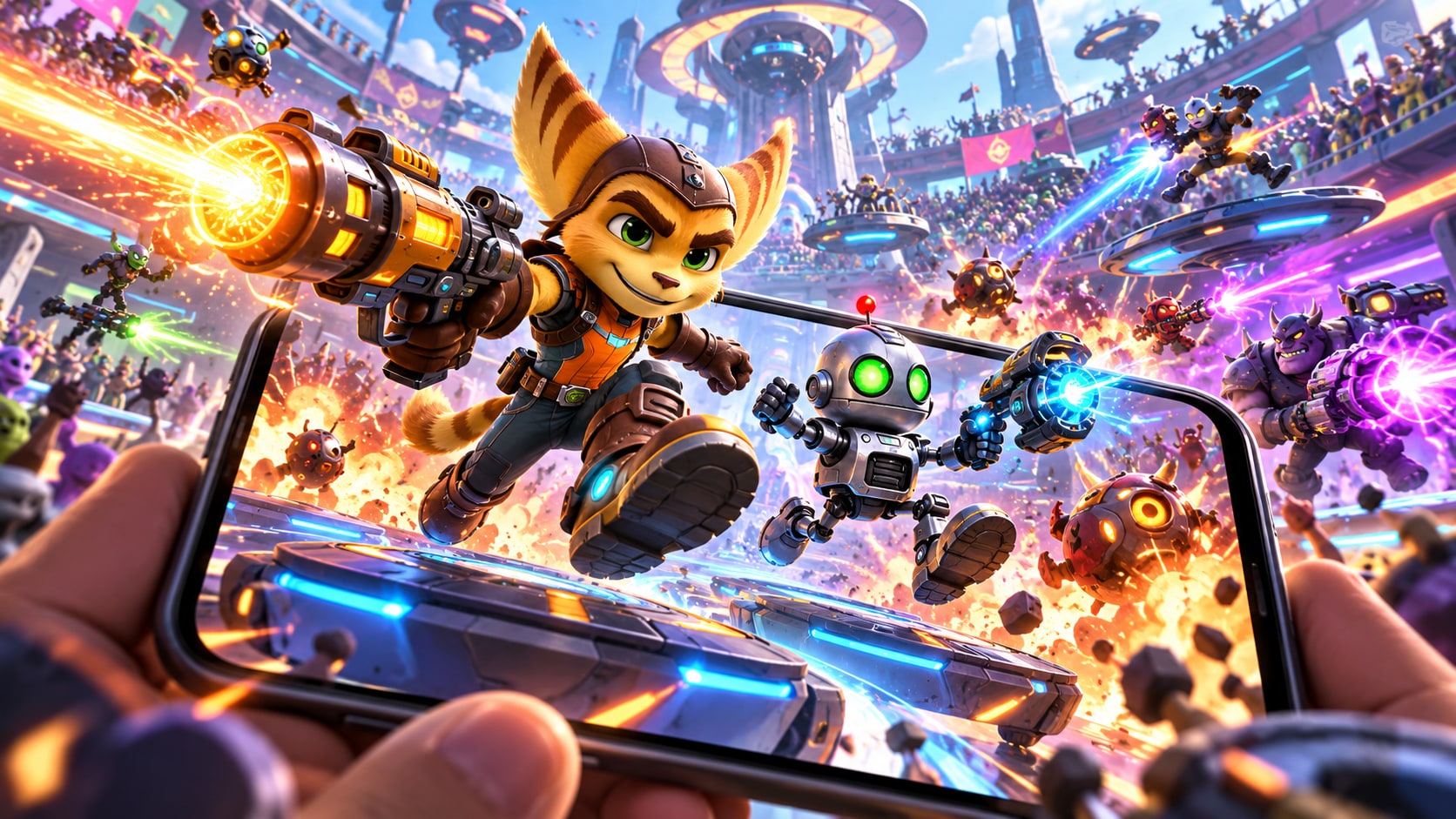 Ratchet & Clank: Ranger Rumble Launches Globally on iOS and Android
