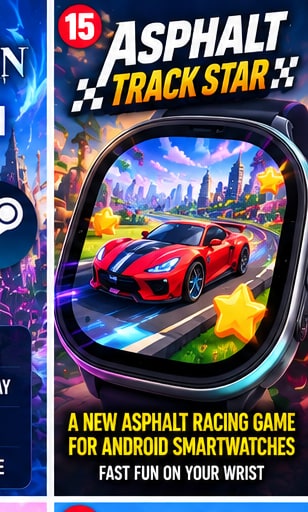 Asphalt Track Star Could Bring Gameloft's Racing Franchise to Smartwatches