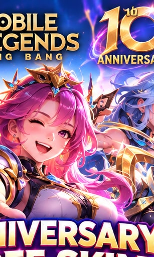 Mobile Legends Anniversary Free-Skin Claim Window Ends Today