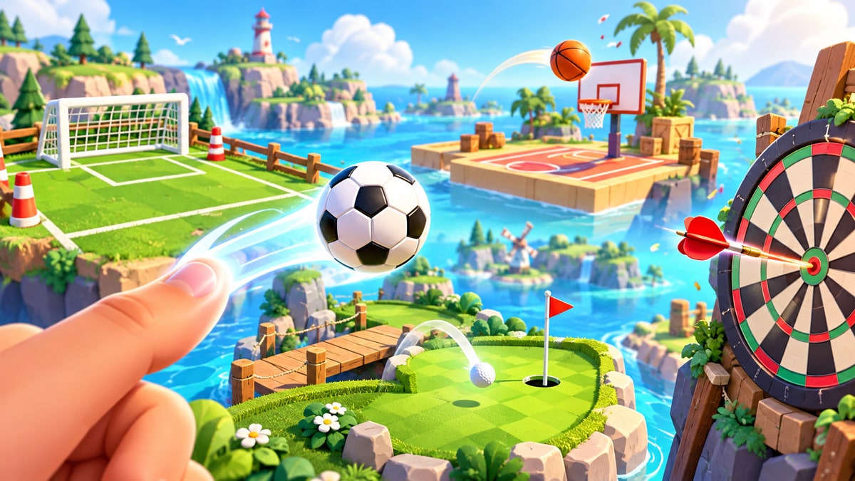 FLICK ADVENTURE Offers Relaxed Sports Challenges Without the Usual Mobile Gaming Pressure