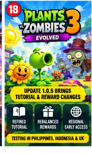 Plants vs Zombies 3 Evolved Moves Closer to Global Release With Tutorial and Reward Changes