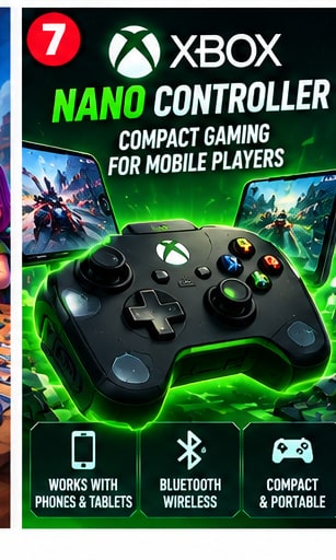 Xbox Nano Controller Targets Mobile Gamers as Microsoft Expands Its Portable Gaming Accessories