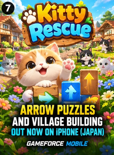 Kitty Rescue Brings Arrow Puzzles & Village Sim to iOS